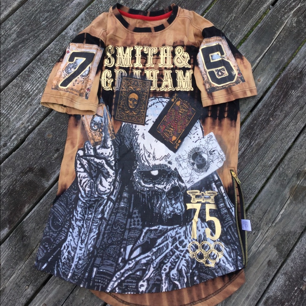 Smith & Graham Bleach Tie Dye Shirt
